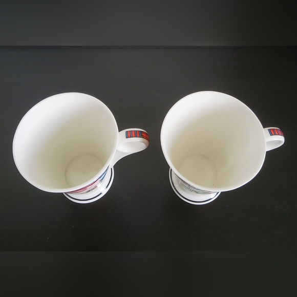 Vintage Fine Bone China Cups by Wren England, set of 2 - Picture 5 of 7